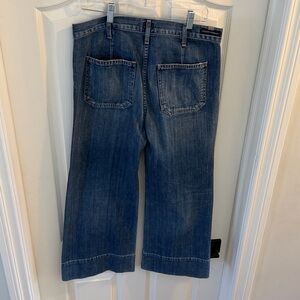 Citizens of Humanity cuffed wide jeans